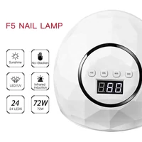 Kép 2/6 - Műkörmös F6 Uv/Led Lámpa | 86W | FEHÉR - 82793