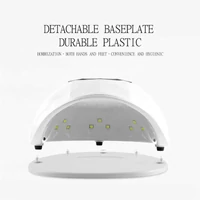 Kép 4/6 - Műkörmös F6 Uv/Led Lámpa | 86W | FEHÉR - 82793