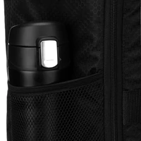 Kép 13/15 - Peterson Hátizsák - Kézipoggyász -  Ptn Bocian-6408 Black - Fekete - 40 X 25 X 20 Cm -