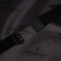 Kép 14/15 - Peterson Hátizsák - Kézipoggyász -  Ptn Bocian-6408 Black - Fekete - 40 X 25 X 20 Cm -