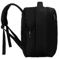 Kép 5/15 - Peterson Hátizsák - Kézipoggyász -  Ptn Bocian-6408 Black - Fekete - 40 X 25 X 20 Cm -