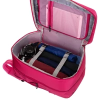 Kép 12/14 - Peterson Hátizsák - Kézipoggyász -  Ptn Bocian-6439 Pink - 40 X 25 X 20 Cm -