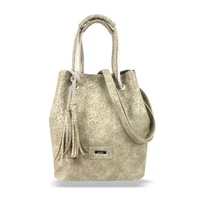 Kép 1/5 - Zellia Női Válltáska C200 Beige - Párduc-