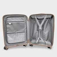 Kép 3/8 - Zellia Polipropilén Bőrönd Ppb088 - Cappuccino S Méret - 55 X 40 X 20 Cm
