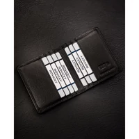 Kép 7/8 - Cavaldi Bőr Kártyatartó Cw1015-Ndm-0865 Black - Fekete
