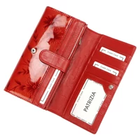 Kép 6/9 - Patrizia Női Bőr Pénztárca Fl-102 Rfid Piros