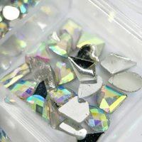 Kép 17/18 - Körömdíszítő Kő - Box - Több méret - Forma Kővel - Go2680-146 -