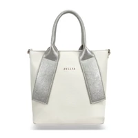 Kép 1/9 - Zellia Női Kézitáska H728 Beige-Shiny Gold - D217 -