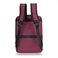 Kép 4/8 - Zellia Hátizsák | Kézipoggyász Hz-104 Bordó - Steppelt - Vízlepergetős - 40 X 25 X 20 Cm
