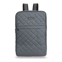 Kép 1/8 - Zellia Hátizsák | Kézipoggyász Hz-104 Sötét Szürke - Steppelt - Vízlepergetős - 40 X 25 X 20 Cm