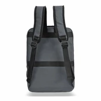 Kép 4/8 - Zellia Hátizsák | Kézipoggyász Hz-104 Sötét Szürke - Steppelt - Vízlepergetős - 40 X 25 X 20 Cm