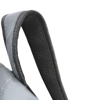 Kép 8/8 - Zellia Hátizsák | Kézipoggyász Hz-104 Sötét Szürke - Steppelt - Vízlepergetős - 40 X 25 X 20 Cm