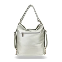 Kép 4/6 - Zellia Női Válltáska/Hátizsáká Alakítható Hz-111 Pearl Beige - Gyöngyházas - K960