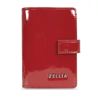 Kép 1/2 - Zellia Női Kártyatartó Hz-128 K892 - 2166 -Aurora Red - Piros Lakk