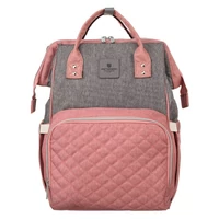 Kép 3/15 - Peterson Női Hátizsák Ptn Mb3-6012 Gray-Pink - Szrke-Rózsaszín