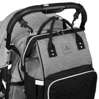 Kép 6/10 - Peterson Női Hátizsák Ptn Mb3-6029 Gray-Black - Szürke-Fekete