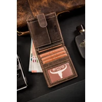 Kép 7/10 - Férfi Bőr Pénztárca Mr-01L-Baw-Bl-8772 Brown kártyatartó