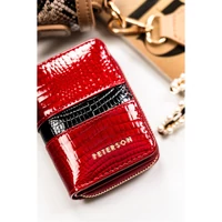 Kép 3/11 - Peterson Női Bőr Pénztárca Ptn Ph33-3-Rs-1580 Red - Piros-Fekete