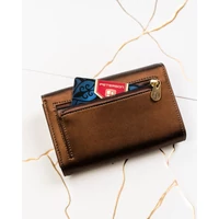 Kép 5/9 - Peterson Női Pénztárca - Echo És Természetes Bőr Ptn Ps112-Hnl-2913 Brown