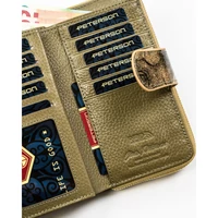 Kép 7/9 - Peterson Női Bőr Pénztárca Ptn Ps116-Fds-1619 Gold - Arany