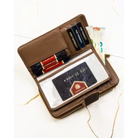 Kép 7/8 - Peterson Női Pénztárca - Echo És Természetes Bőr Ptn Ps116-Hnl-2760 Brown