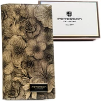 Kép 2/9 - Peterson Női Bőr Pénztárca Ptn Ps1431-Fds-1732 Gold - Arany