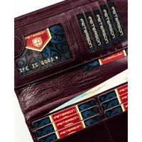 Kép 7/8 - Peterson Női Bőr Pénztárca Ptn Ps1431-Fds-1725 Purple - Lila