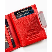 Kép 8/9 - Peterson Női Bőr Pénztárca Ptn Ps329-Fds-1909 Red - Piros