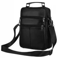 Kép 3/7 - Rovicky Férfi Bőr Oldaltáska R-13205-L-3884 Black - Fekete