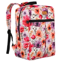 Kép 1/12 - Rovicky Hátizsák | Kézipoggyász - Mintás - R-Pl-01-0415 S12 - 40 X 25 X 20 Cm - Csillámnos