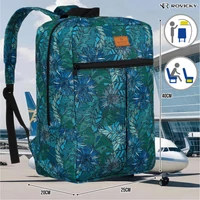 Kép 5/12 - Rovicky Hátizsák | Kézipoggyász - Mintás - R-Pl-01-0415 S12 - 40 X 25 X 20 Cm - Csillámnos