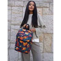 Kép 2/12 - Rovicky Hátizsák | Kézipoggyász - Mintás - R-Pl-01-0422 S13 - 40 X 25 X 20 Cm - Csillámnos