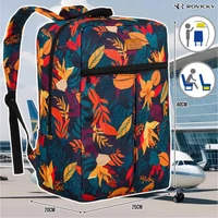 Kép 6/12 - Rovicky Hátizsák | Kézipoggyász - Mintás - R-Pl-01-0422 S13 - 40 X 25 X 20 Cm - Csillámnos