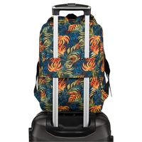 Kép 10/10 - Rovicky Hátizsák | Kézipoggyász - Mintás - R-Pl-01-0439 S14 - 40 X 25 X 20 Cm - Csillámnos