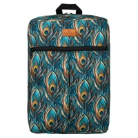 Kép 3/13 - Rovicky Hátizsák | Kézipoggyász - Mintás - R-Pl-01-0477 S18 - 40 X 25 X 20 Cm - Csillámnos