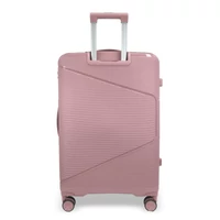 Kép 4/6 - Zellia Polipropilén Bőrönd Ppb088 - Rosegold M Méret - 65 X 44 X 25 Cm