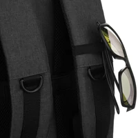 Kép 13/15 - Peterson Hátizsák - Kézipoggyász -  Ptn Sikorka-6460 Black - Fekete - 40 X 25 X 20 Cm -