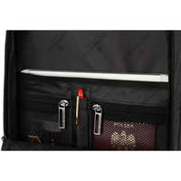 Kép 14/15 - Peterson Hátizsák - Kézipoggyász -  Ptn Sikorka-6460 Black - Fekete - 40 X 25 X 20 Cm -