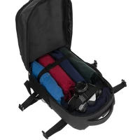 Kép 6/15 - Peterson Hátizsák - Kézipoggyász -  Ptn Sikorka-6460 Black - Fekete - 40 X 25 X 20 Cm -