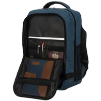 Kép 7/17 - Peterson Hátizsák - Kézipoggyász -  Ptn Sikorka-6477 Navy - Sötét Kék - 40 X 25 X 20 Cm -