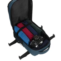 Kép 9/17 - Peterson Hátizsák - Kézipoggyász -  Ptn Sikorka-6477 Navy - Sötét Kék - 40 X 25 X 20 Cm -