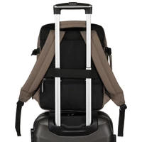 Kép 6/14 - Peterson Hátizsák - Kézipoggyász - Skyline-8671 Gray - 40 X 30 X 20 -