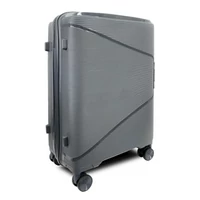 Kép 3/8 - Zellia Polipropilén Bőrönd Ppb088 - Sötét Szürke S Méret - 55 X 40 X 20 Cm