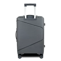Kép 7/8 - Zellia Polipropilén Bőrönd Ppb088 - Sötét Szürke S Méret - 55 X 40 X 20 Cm