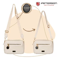 Kép 11/11 - Peterson Női Oldaltáska  Ptn Sty-1-F19-0965 L.Beige