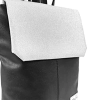 Kép 3/6 - Zellia Női Hátizsák Td22017 Fekete-Ezüst - Crystal -