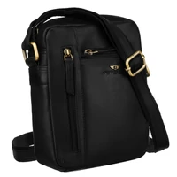 Kép 9/9 - Peterson Férfi Bőr Oldaltáska Ptn Yp002-Opu-4642 Black - Black