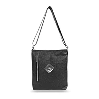 Kép 1/6 - Zellia Női Oldaltáska ZLB140 Fekete - Crystal -