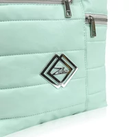 Kép 4/6 - Zellia Női Oldaltáska Zlb159 Light Menta Zöld - Matt - Line -
