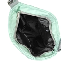 Kép 6/6 - Zellia Női Oldaltáska Zlb159 Light Menta Zöld - Matt - Line -